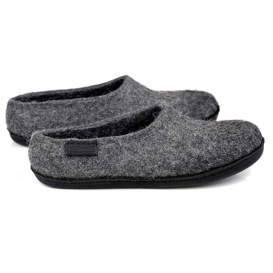 BureBure Felted Wool House Slippers for Women