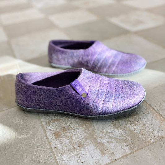 Purple mix COCOON Women's slippers