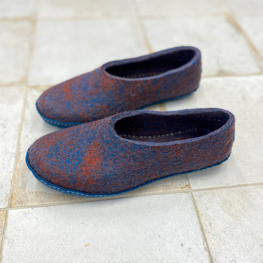 BURE-V Women's slippers - Rusted Metal