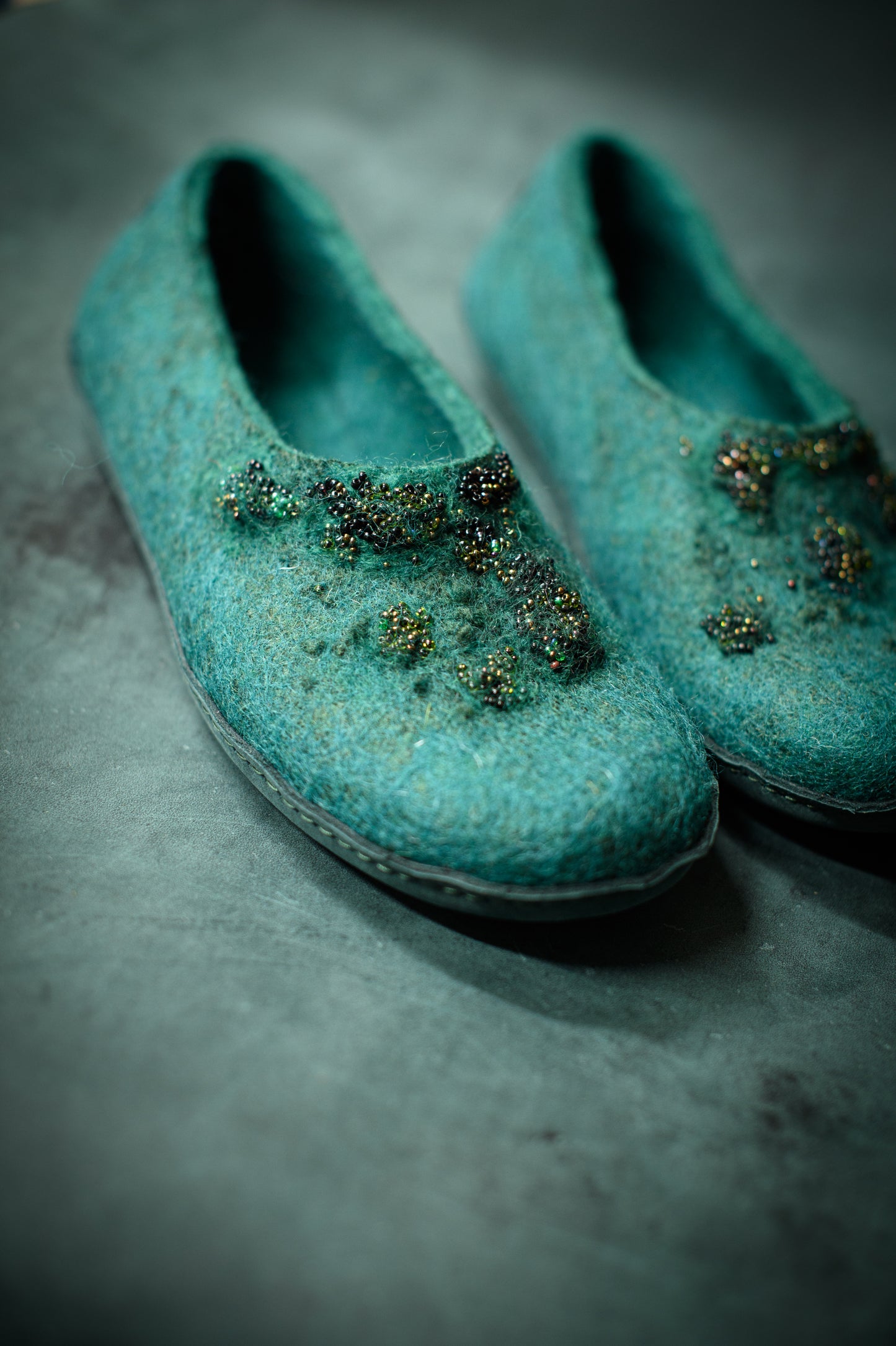 Green Wood - ballerinas slippers