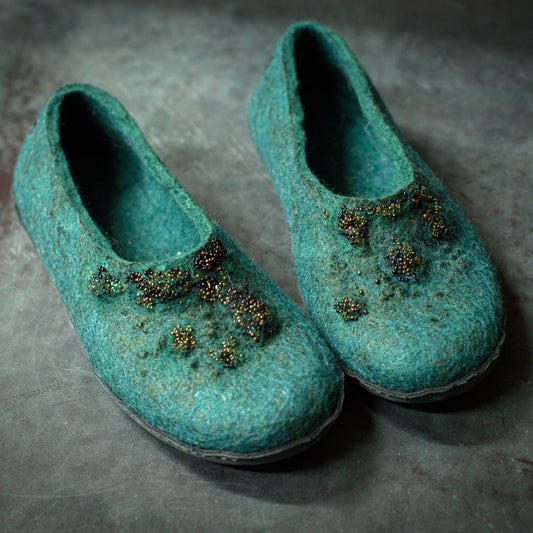 Green Wood - ballerinas slippers