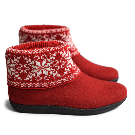 Women's SKANDI WOOBOOTS with Knitted Leg Warmers