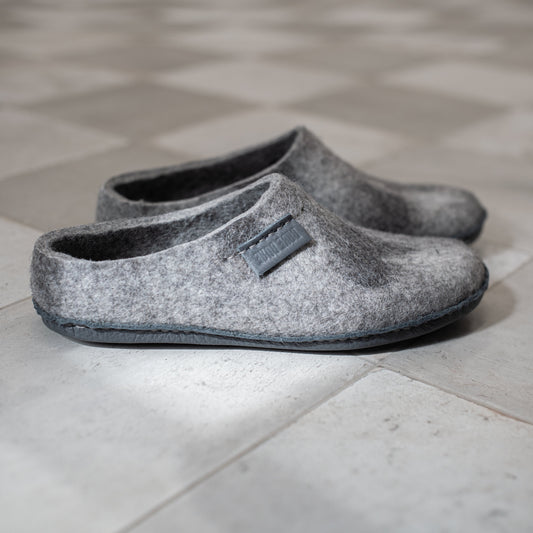 Slip-On Slippers SEMI-Grey Mix