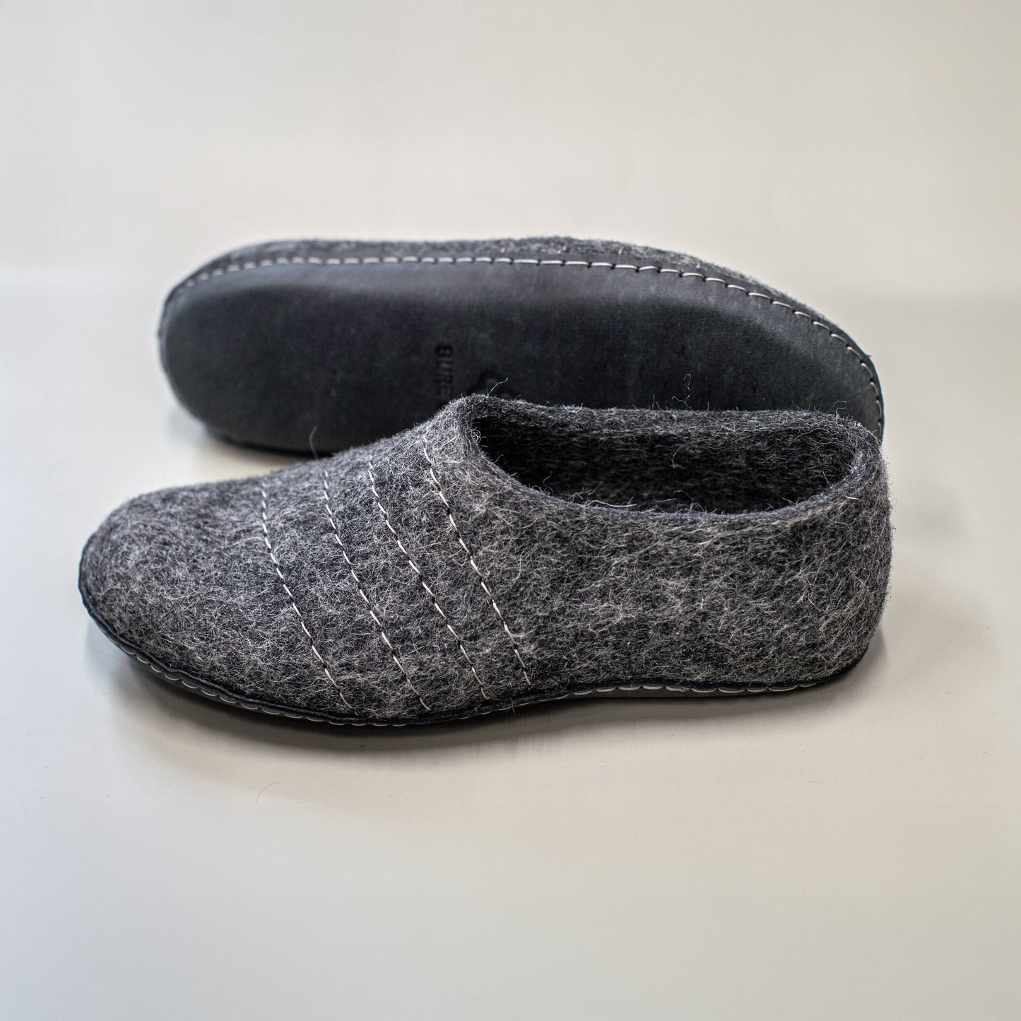 Men's Classic Wool Slippers - Cocoon Gray