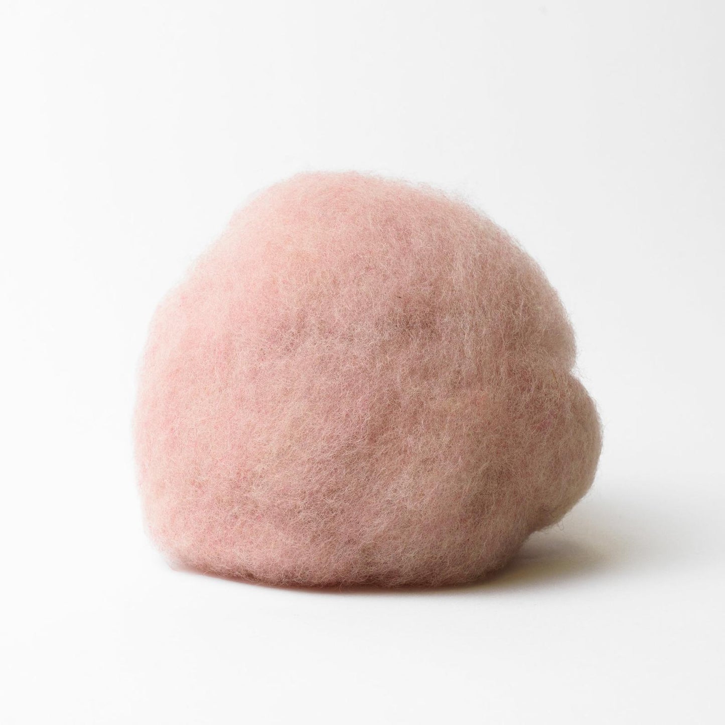 Product image of warm pastel pink blush wool for sale
