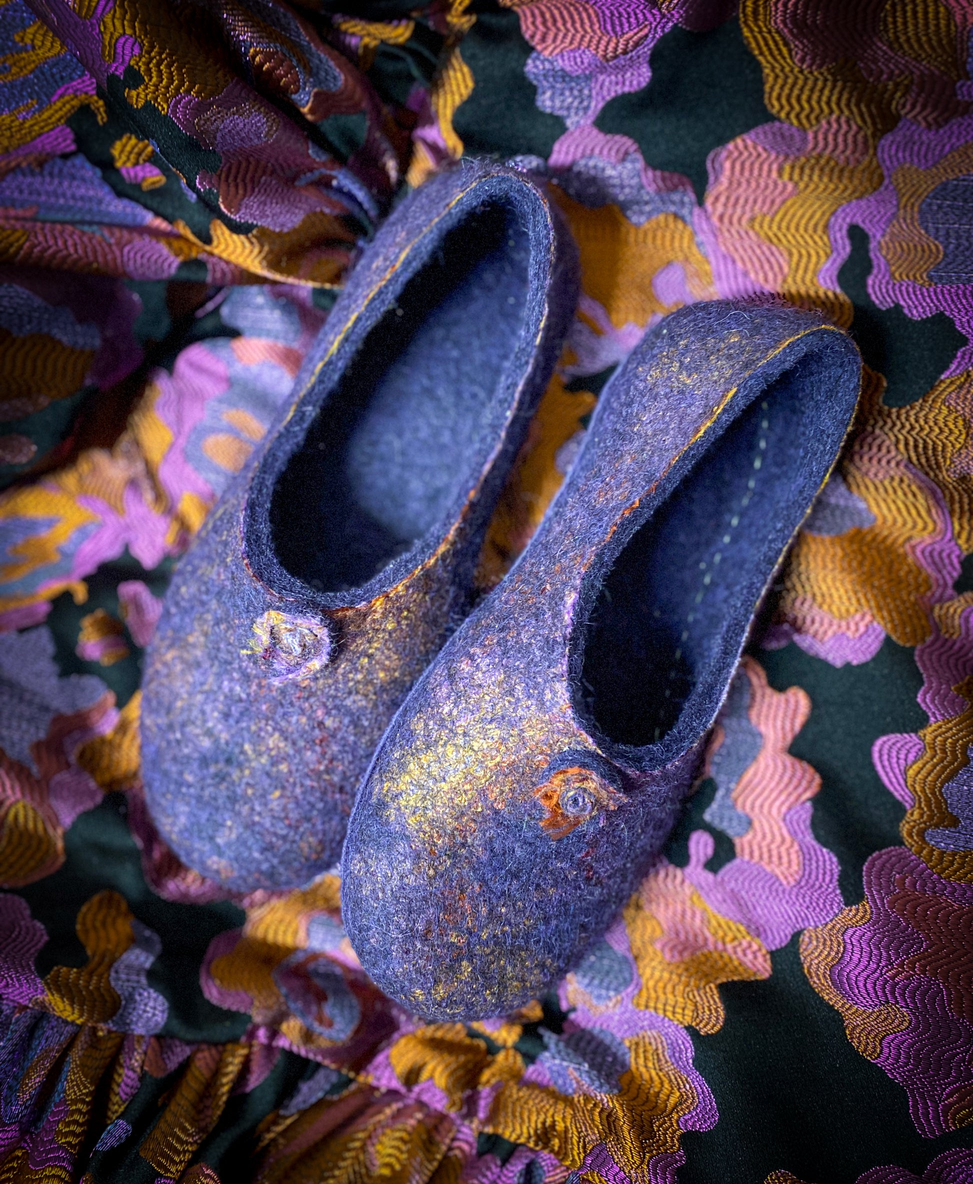 [felted_slippers],[wool_slippers], [burebure_slippers], [warm_wool_slippers], Fairy Slippers Youth (Eu 30/39), BureBure shoes and slippers