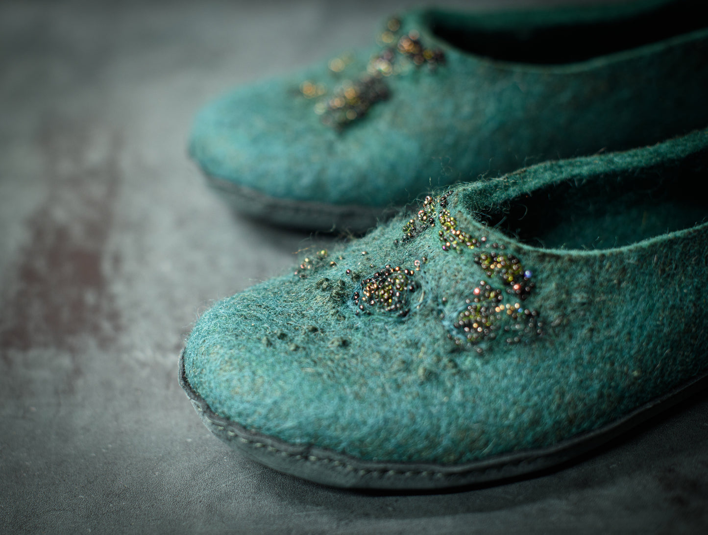 Green Wood - ballerinas slippers