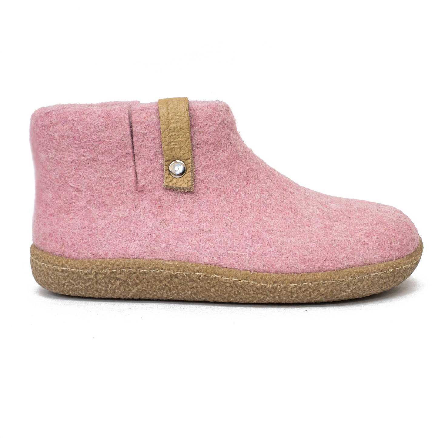 Women's WOOBOOTS with Knitted Leg Warmers - Blossom pink