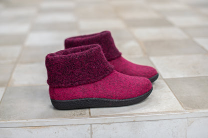 Women's WOOBOOTS - Dark Pink