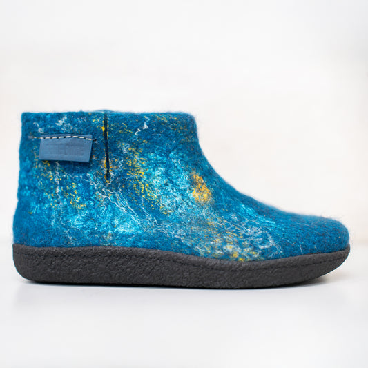 Women's COCOON WOOBOOTS - Blue Galaxy