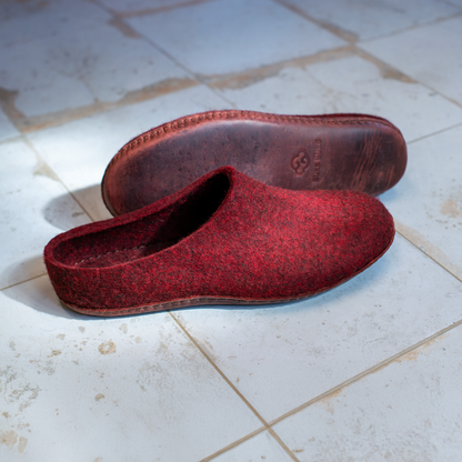 Private Online Wet Felting Class – Felted slippers