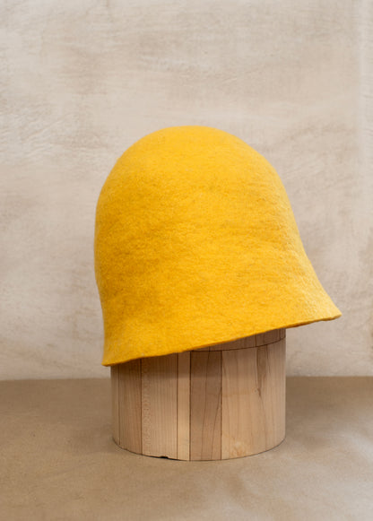 [felted_slippers],[wool_slippers], [burebure_slippers], [warm_wool_slippers], Felted Wool Sauna Hat - Custom Name Personalization Available, BureBure handmade felted wool slippers