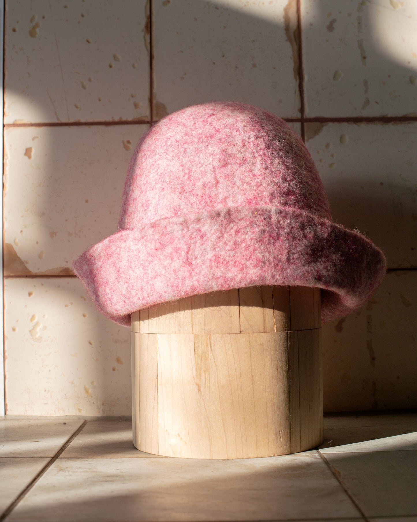 [felted_slippers],[wool_slippers], [burebure_slippers], [warm_wool_slippers], Felted Wool Sauna Hat - Custom Name Personalization Available, BureBure handmade felted wool slippers