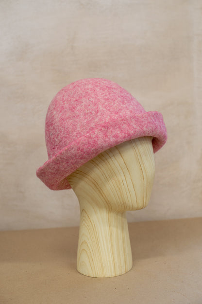 [felted_slippers],[wool_slippers], [burebure_slippers], [warm_wool_slippers], Medium-Coarse Wool Felted Sauna Hat – Custom Name Available, BureBure handmade felted wool slippers