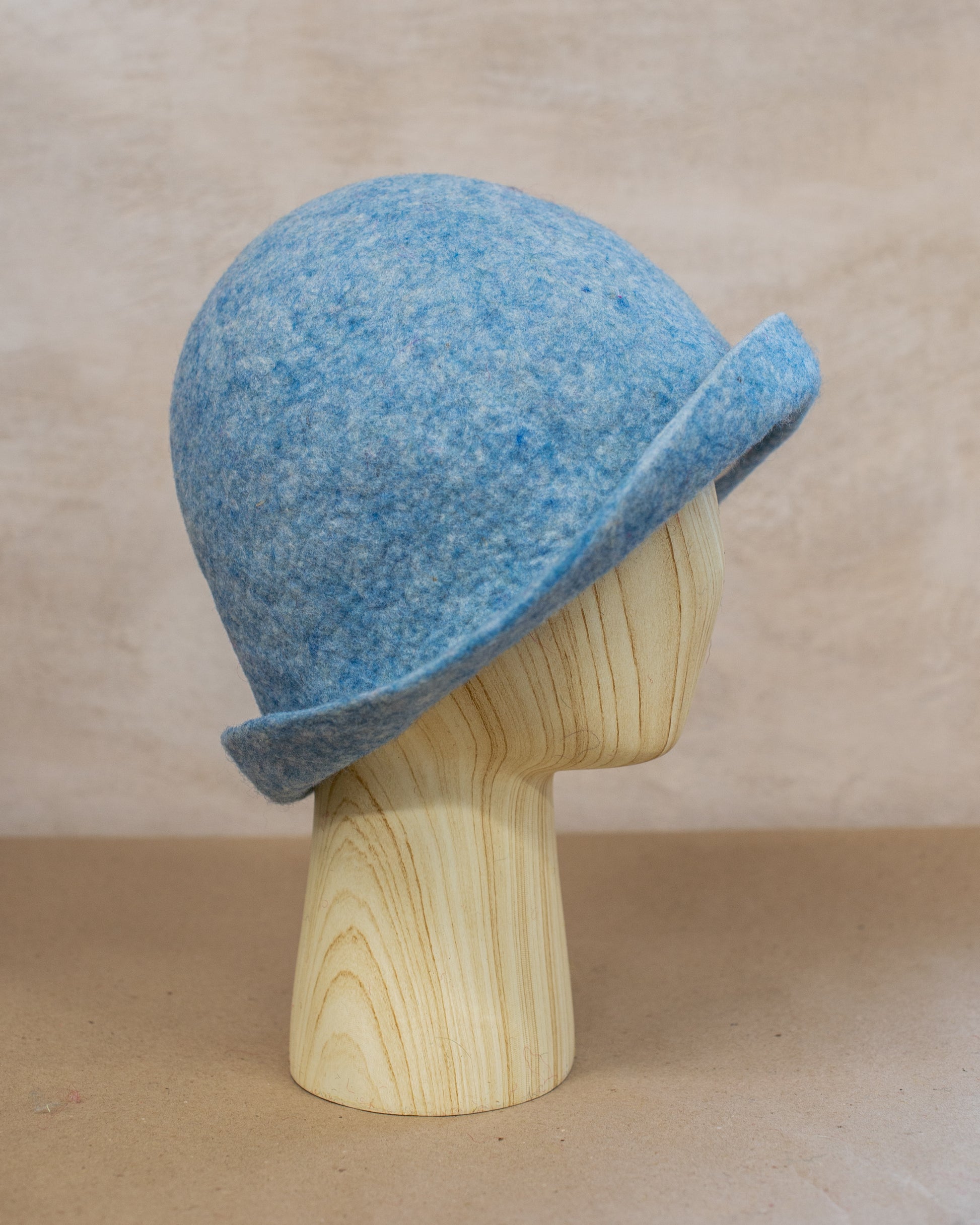 [felted_slippers],[wool_slippers], [burebure_slippers], [warm_wool_slippers], Medium-Coarse Wool Felted Sauna Hat – Custom Name Available, BureBure handmade felted wool slippers