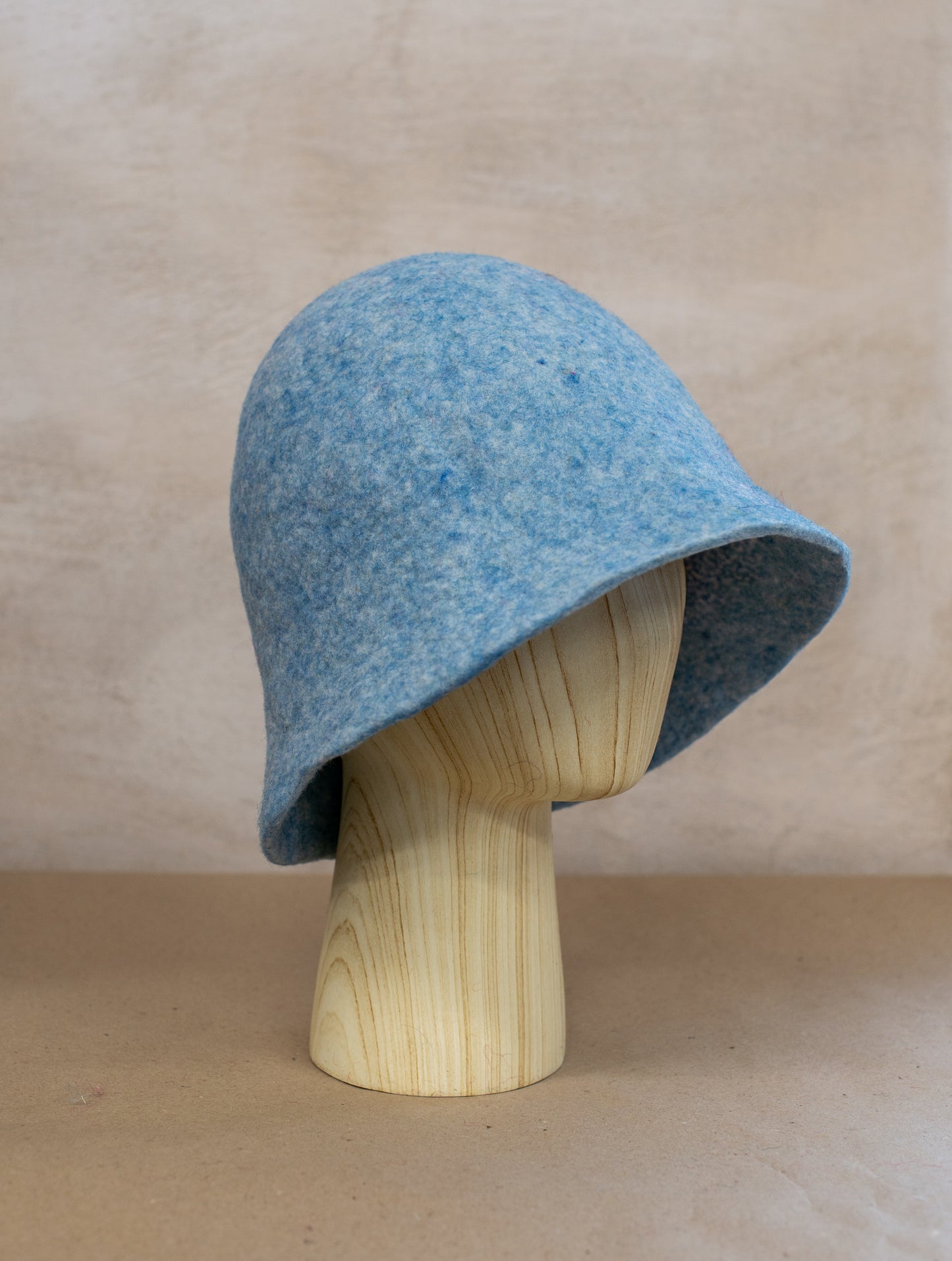 [felted_slippers],[wool_slippers], [burebure_slippers], [warm_wool_slippers], Medium-Coarse Wool Felted Sauna Hat – Custom Name Available, BureBure handmade felted wool slippers