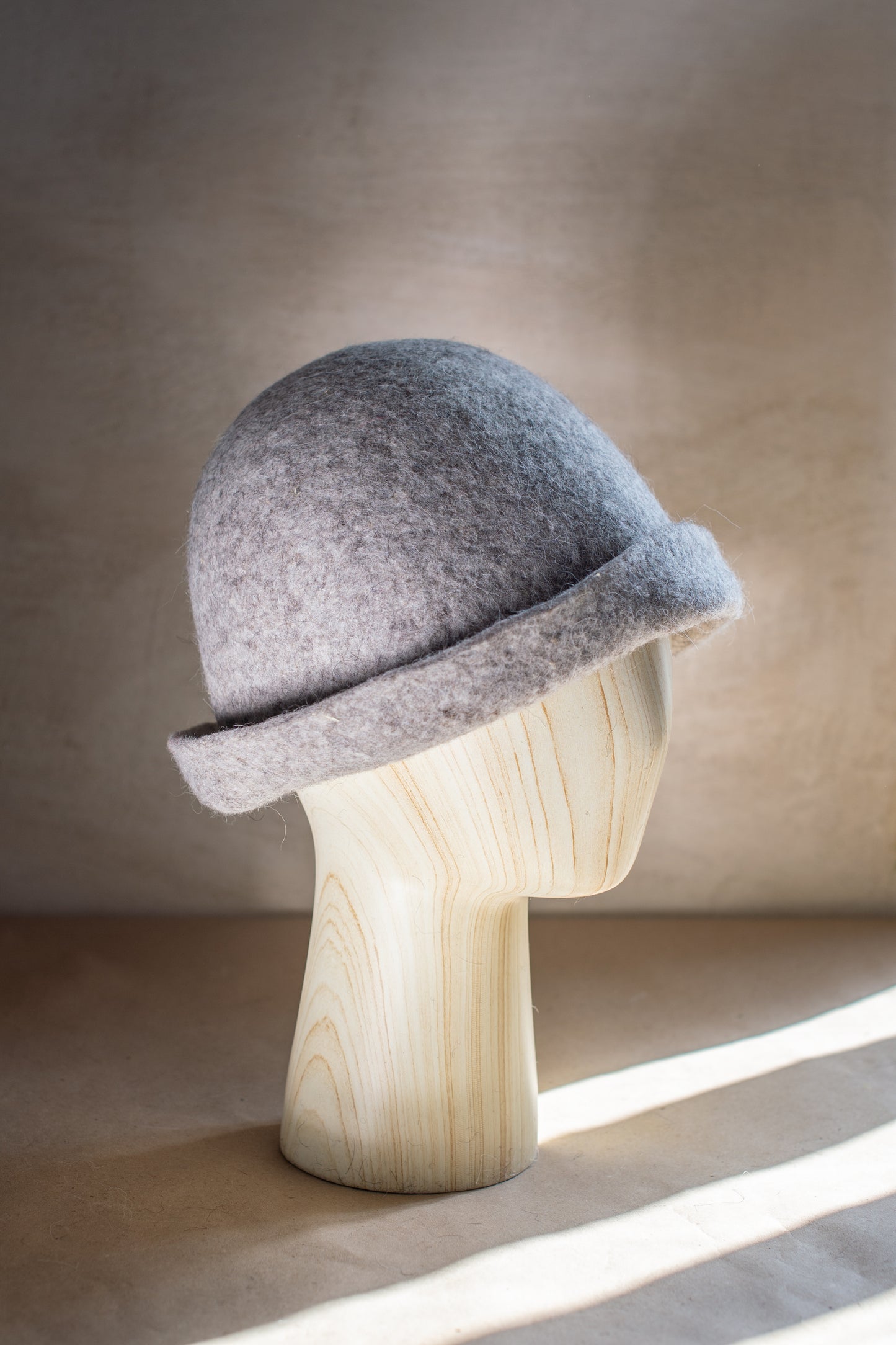 [felted_slippers],[wool_slippers], [burebure_slippers], [warm_wool_slippers], Felted Soft Wool Sauna Hat - Custom Name Personalization Available, BureBure handmade felted wool slippers