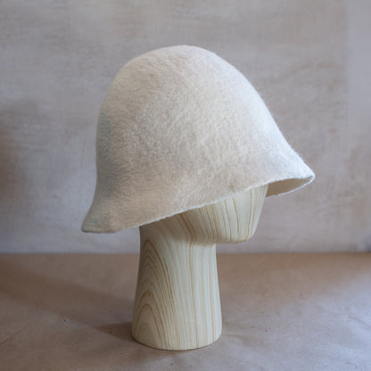 Thin Extra Fine Merino Felt Cap – Soft inner layer for traditional sauna hats