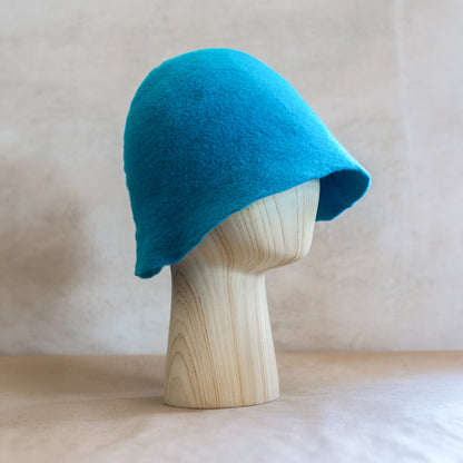 Thin Extra Fine Merino Felt Cap – Soft inner layer for traditional sauna hats