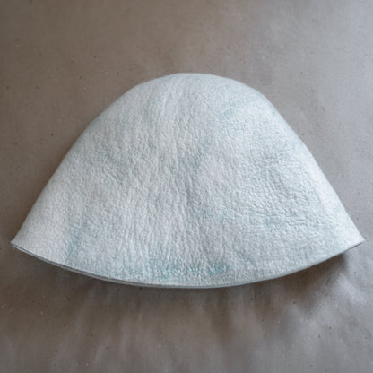 Reversible Extra Fine Merino Wool Sauna Hat