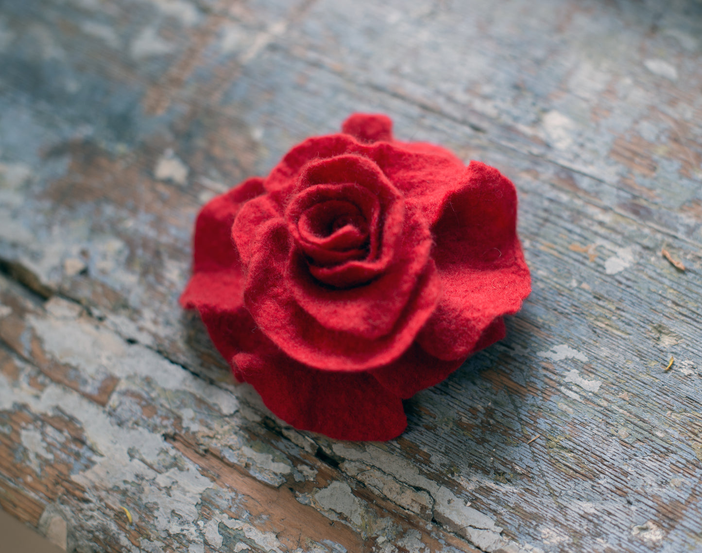 Private Online Wet Felting Class – Felted Roses