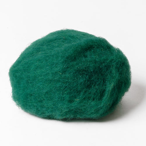 [felted_slippers],[wool_slippers], [burebure_slippers], [warm_wool_slippers], 18 Solid Green Bergschaf Wool for Wet Felting, BureBure handmade felted wool slippers