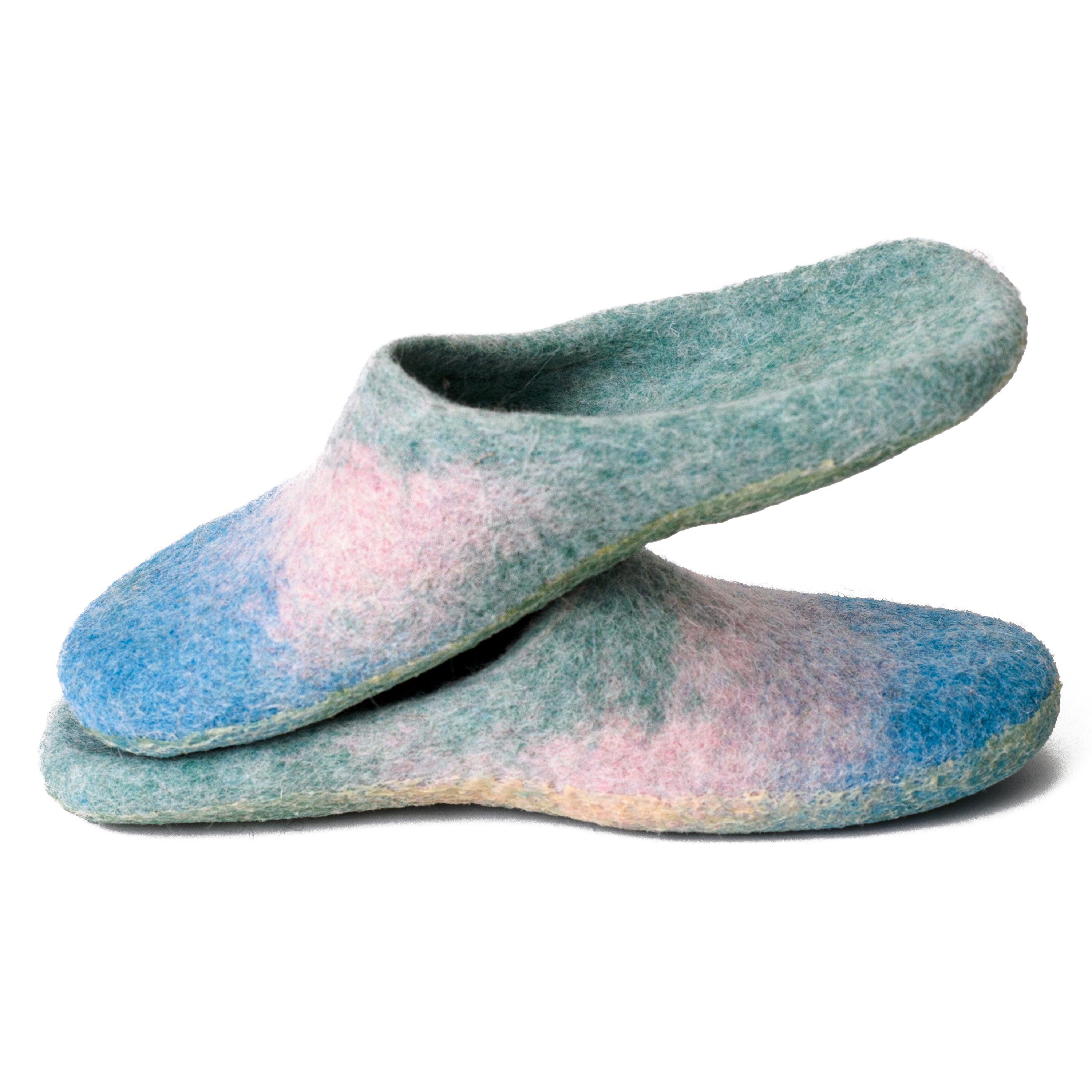 Turquoise slippers clearance