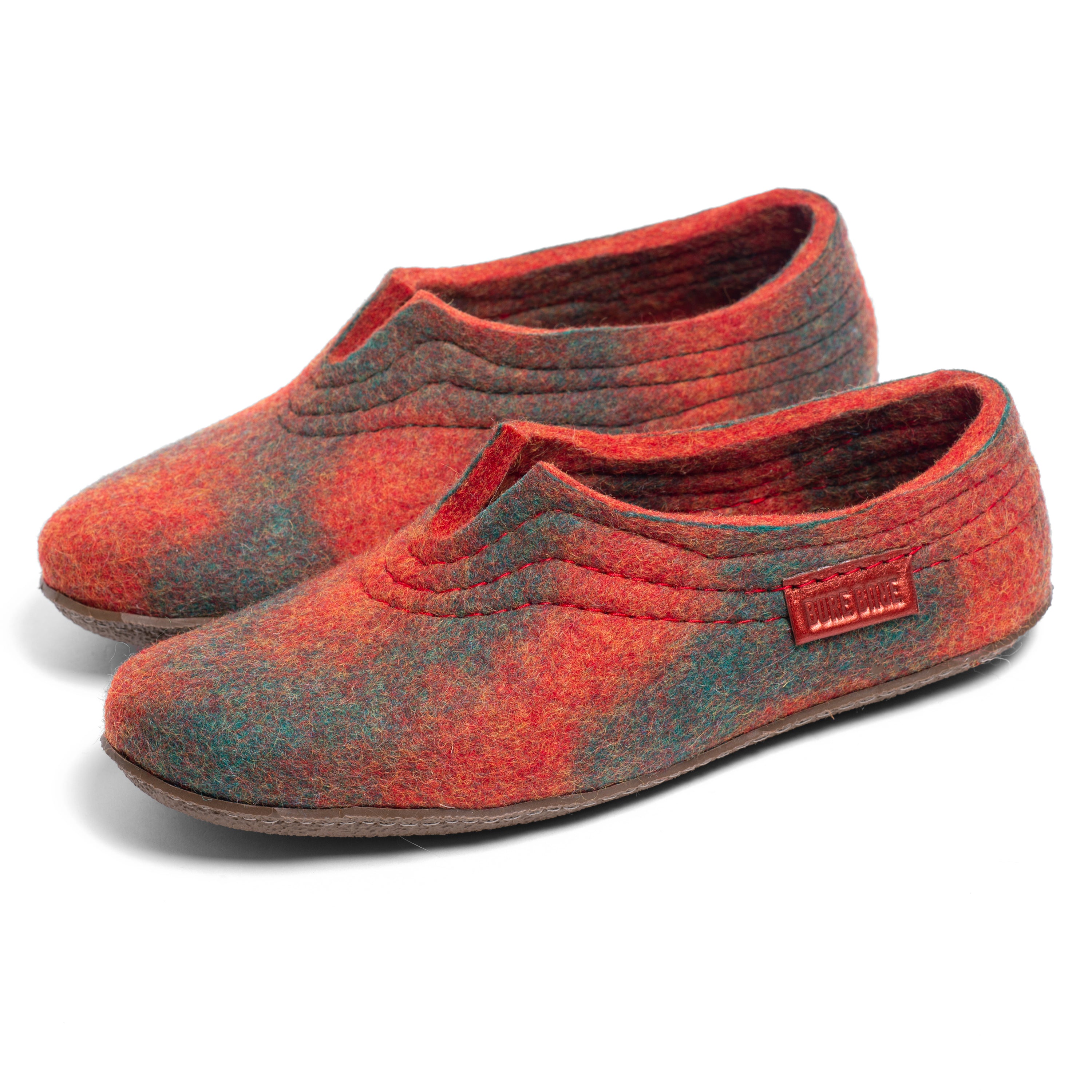 Orange COCOON Clogs for women with front cutting for a high instep and ...