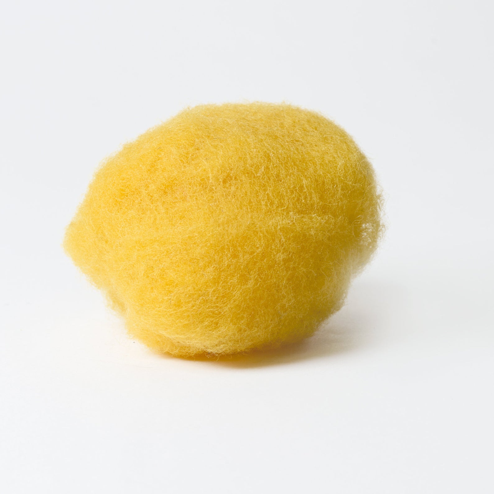 Egg Yellow Tyrollean Wool for Felting Shoes