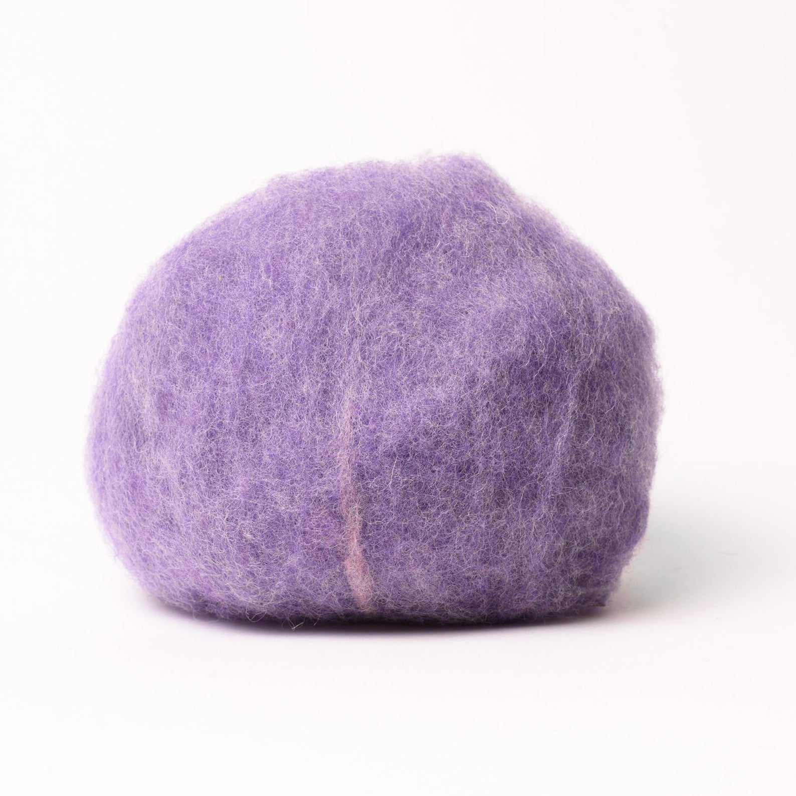 Crocus Petal Purple Carded Wet Felting Wool for Sale
