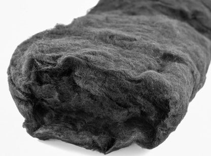 Black Wet Felting Wool from European Sheep Keepers