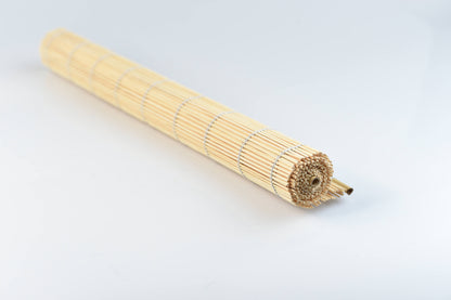 Bamboo mat, felting supplies