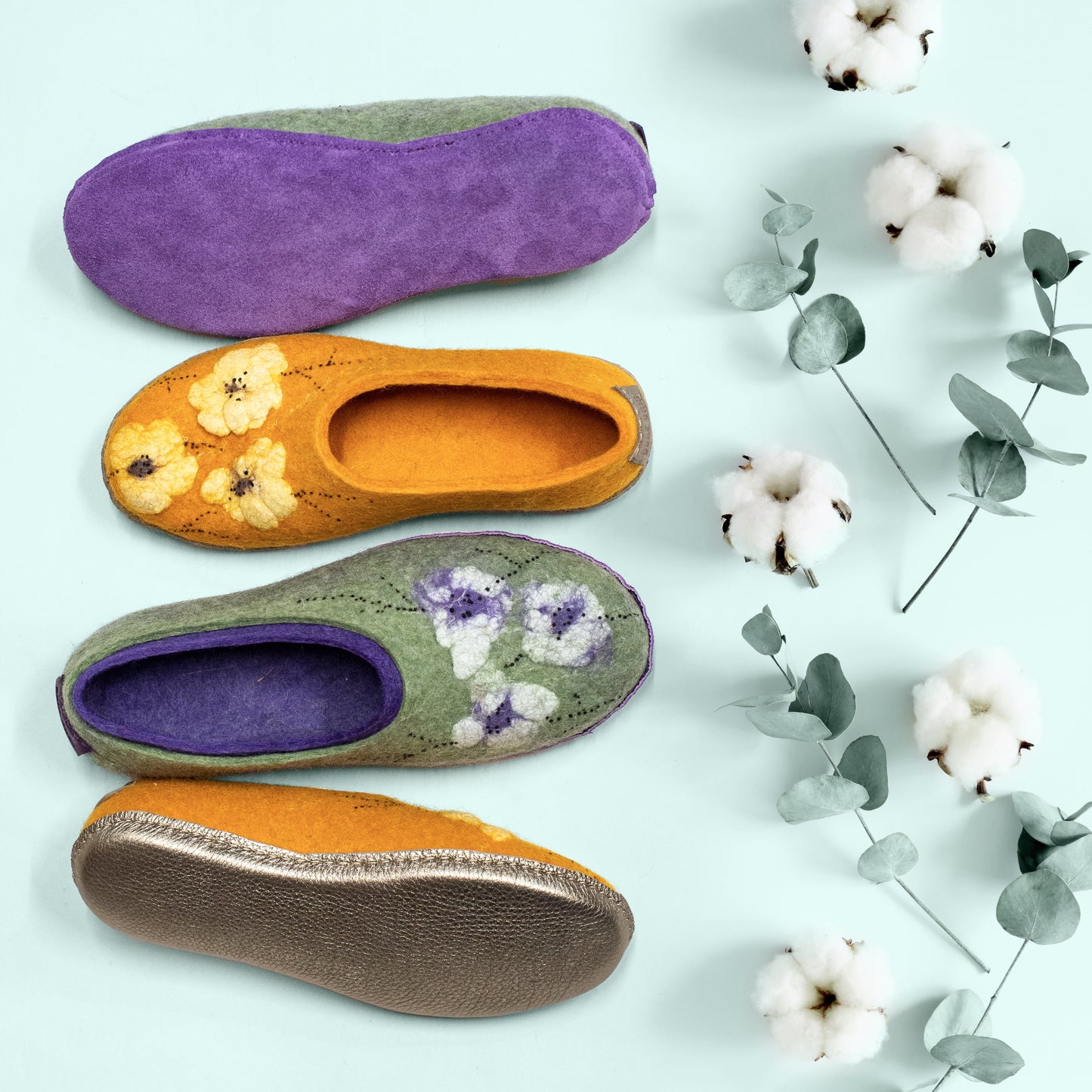 [felted_slippers],[wool_slippers], [burebure_slippers], [warm_wool_slippers], BureBure gift card, BureBure shoes and slippers